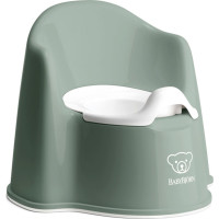 BABYBJORN кресло-горшок Deep green/White
