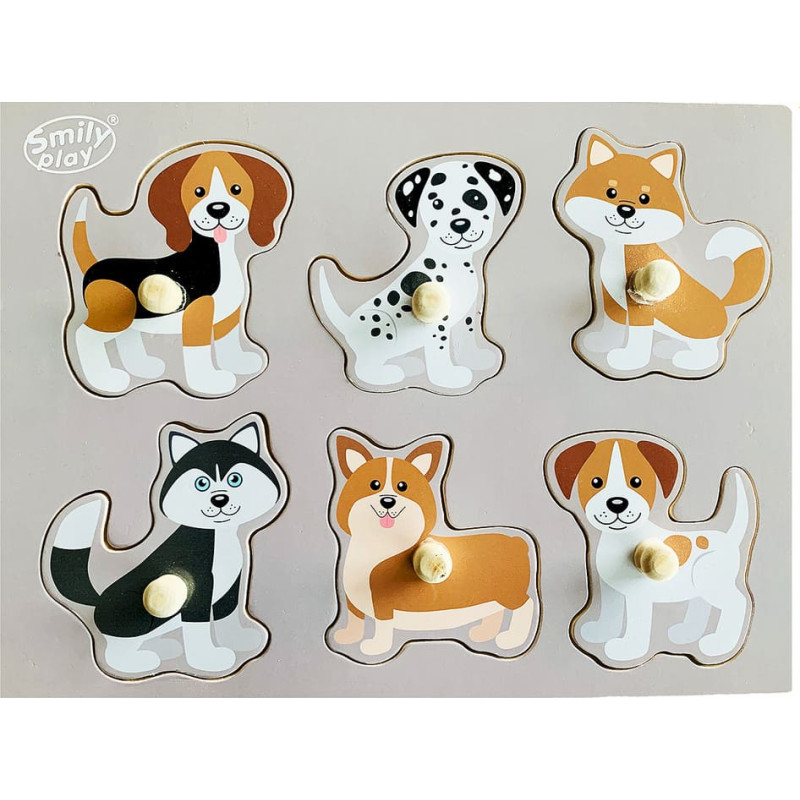 Smily Play 38065 – Пазл Собаки