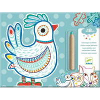 DJECO Раскраски - Лесные животные DJ00063