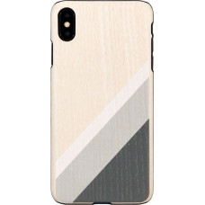 Man&Wood SmartPhone case iPhone XS Max gray suit black