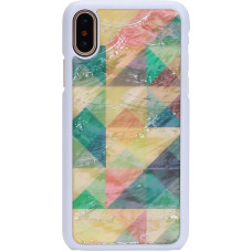 Ikins SmartPhone case iPhone XS/S mosaic white