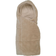 Lodger Wrapper Teddy одеяло для укутывания - конверт 2в1, Beige WPT_630