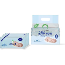 Aqua Wipes AQUA WATER WIPES Water Wipes 50x4 pcs., 2000302