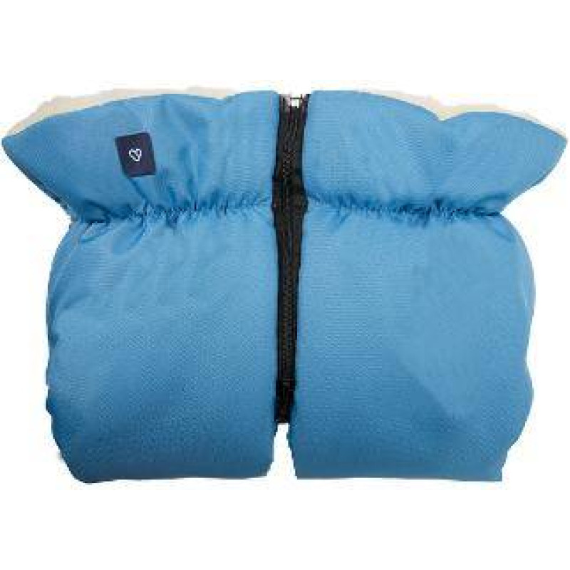 Minikid Gloves/muffs - 2 parts - SLEEP&GROW - BLUE - WOOL