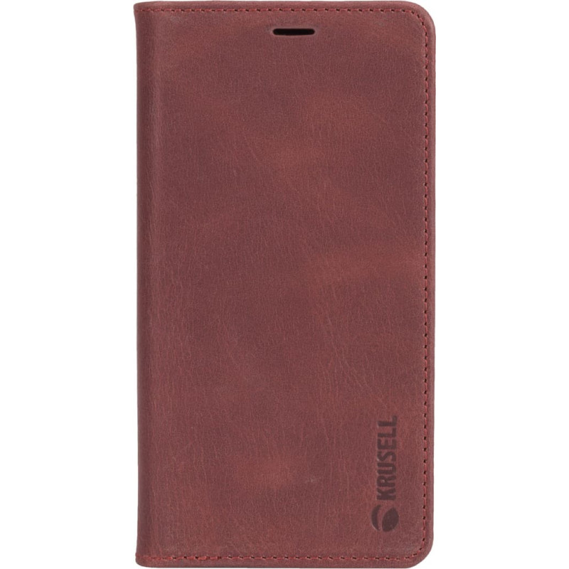 Krusell Sunne 4 Card FolioWallet Apple iPhone XS Max vintage red