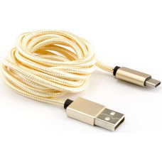 Sbox USB-TYPEC-15G USB->Type C M/M 1.5m Fruity Gold