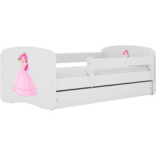 Kocot Kids Кровать babydreams white princess с ящиком с матрасом 160/80