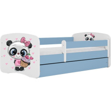 Kocot Kids Кровать babydreams blue panda без ящика с матрасом 140/70