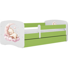 Kocot Kids Кровать babydreams green dream без ящика с матрасом 140/70