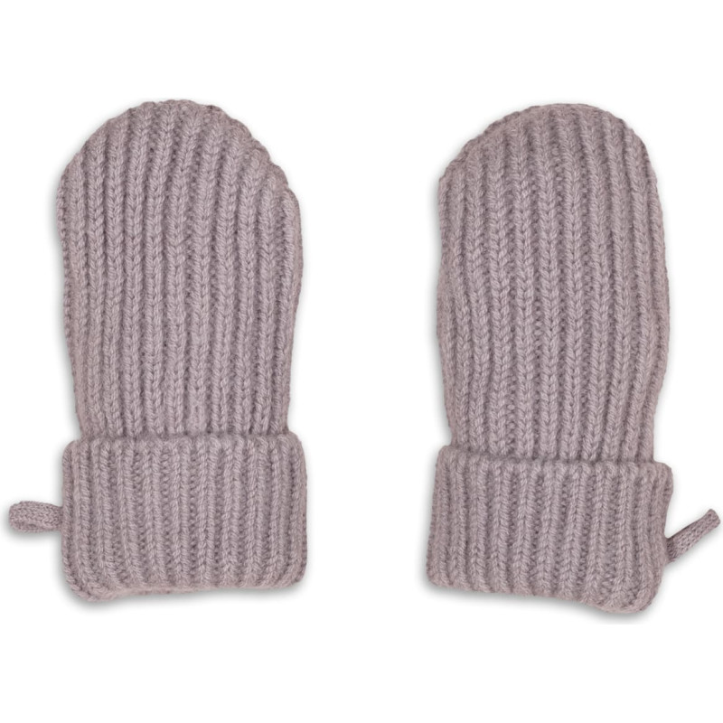 Lodger Mittens Merino vilnas bērnu cimdiņi, Rose, 0-12m - MTM 107_0-12