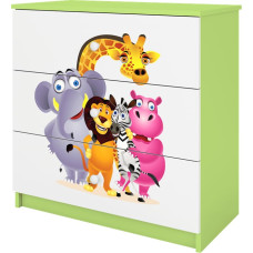 Kocot Kids Комод babydreams green zoo