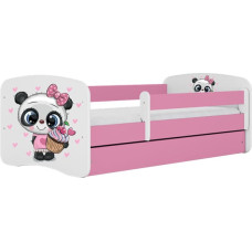 Kocot Kids Кровать babydreams pink panda без ящика с матрасом 160/80