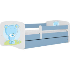 Kocot Kids Кровать babydreams blue blue teddybear без ящика с матрасом 140/70