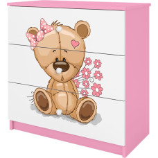 Kocot Kids Комод babydreams pink teddybear flowers