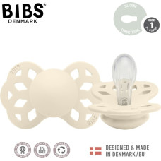 Bibs 441216 Smoczek uspokajający INFINITY SYMETRICAL IVORY S