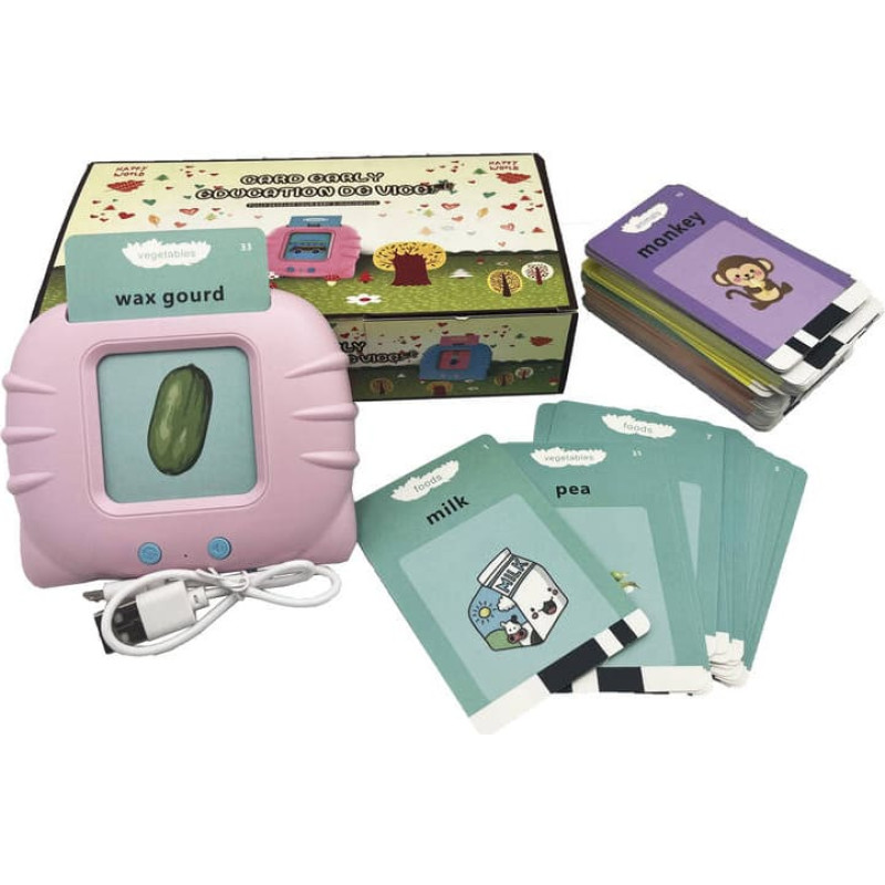 Minikid GAME - 069552 - EDUCATIONAL - CARD READER - ENGLISH