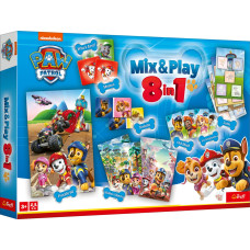 Trefl PAW PATROL 8in1 Mix&play набор настольных игр