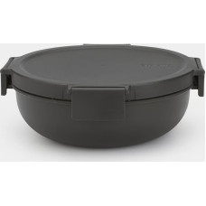 BRABANTIA Make & Take Миска для салата, 1,3 л, Dark Grey 206344