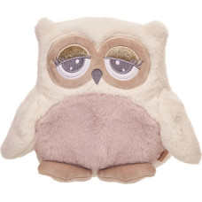 Minikid Plush toy - 14068 - OWL - ABBY - CREAMY / PINK - size 23 cm