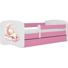 Kocot Kids Кровать babydreams pink dream без ящика с матрасом 140/70