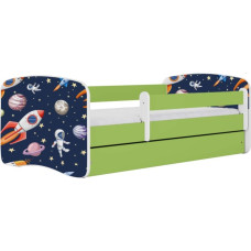 Kocot Kids Кровать babydreams green cosmos без ящика с матрасом 160/80