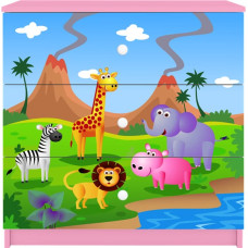 Kocot Kids Комод babydreams pink safari