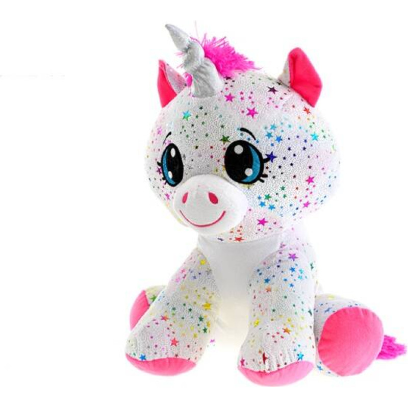 Minikid Plush toy - 35198 - UNICORN - SPARKLE  - size 24 cm