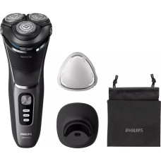 Philips Shaver Series 3000, Wet & Dry Электробритва (перезаряжаемая), черная S3343/13