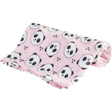 0306 BAMBOO DIAPER 30X30 PANDA PINK