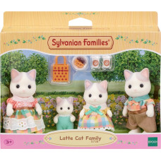 Sylvanian Families семья котов Latte