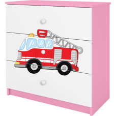 Kocot Kids Комод babydreams pink fire brigade