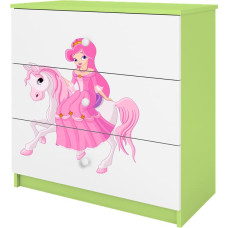 Kocot Kids Комод babydreams green princess on horse