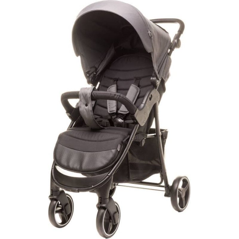 4Baby Прогулочная коляска RAPID XXIV GRAPHITE