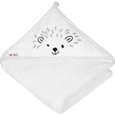 Akuku A0661 BATH TOWEL HOODED WHITE