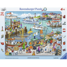 Ravensburger пазл в рамке Порт 24 элементов 4+, 06152