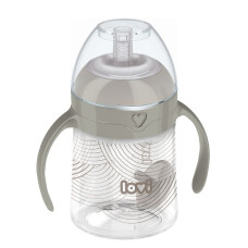 LOVI бутылочка с соломинкой 150ml Harmony, 6M+, 35/367