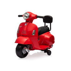 MILLY MALLY Детский электрический мотороллер Mini Vespa GTS Red