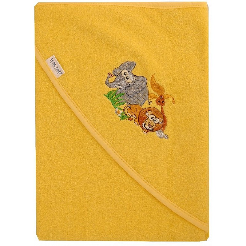 TEGA BABY Полотенце с капюшоном SAFARI 100x100cm, SF-009