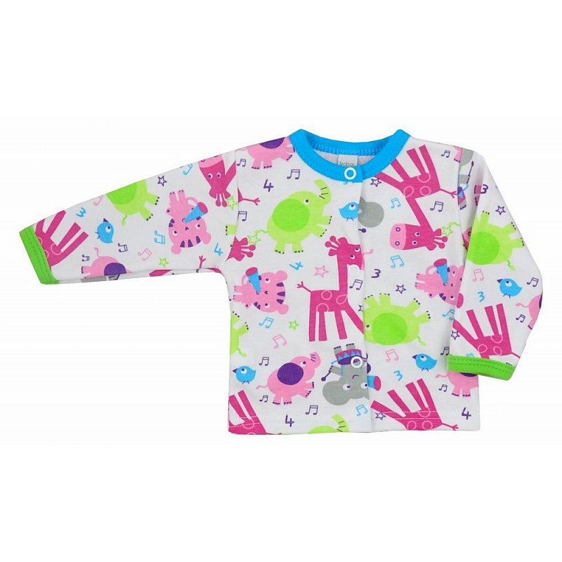 BOBAS NASZE ZOO кофточка 80 размер 3168 - бирюзовый