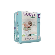 Bambo Nature подгузники 4 размер 7-14кг 24шт./упак., NBAMB4472 РАСПРОДАЖА