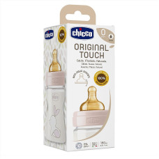 CHICCO Детская бутылочка Original Touch для девочек, 150 мл. Латекс 27610.10