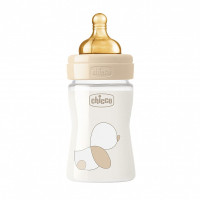 CHICCO Original Touch Бутылочка для кормления 150мл 0+, стекло, латекс, унисекс, 27710.30 РАСПРОДАЖА
