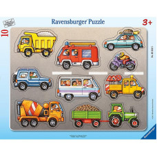 Ravensburger Пазл в рамке Транспорт 10шт. 3+ R 05232