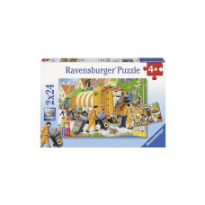 Ravensburger пазл 2X24 Garbage trucks R 09192