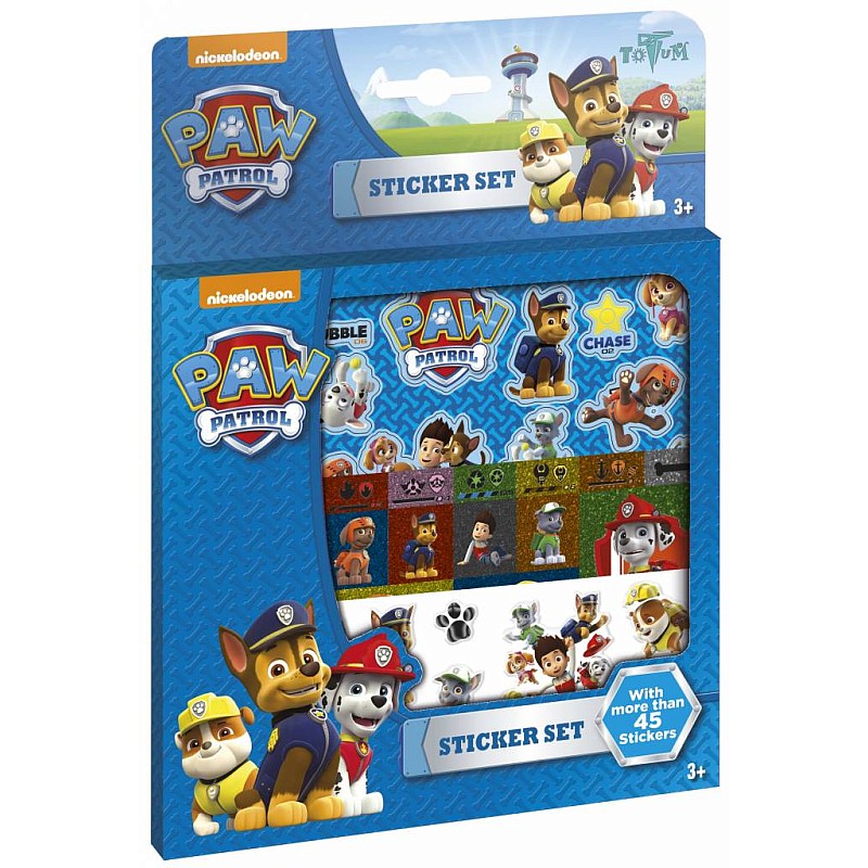 TOTUM комплект наклеек "Paw Patrol" 720022