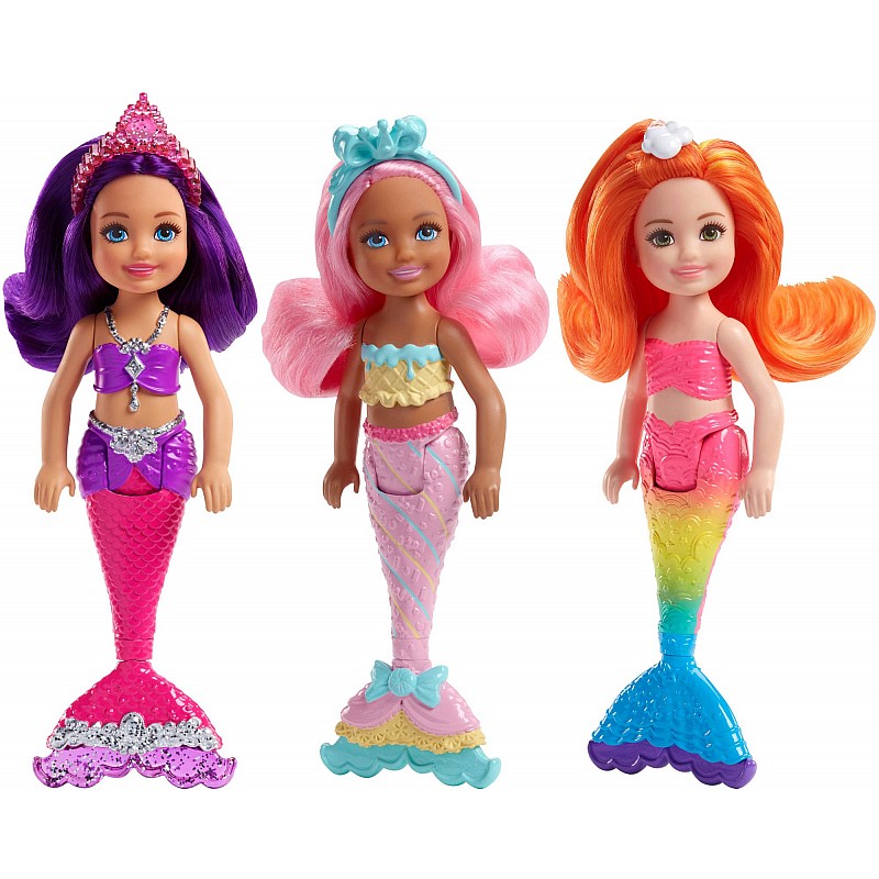 BARBIE Dreamtopia Small Mermaid кукла русалка FKN03