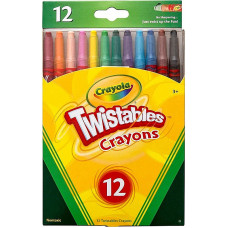 CRAYOLA 12 выкручивающихся мелков