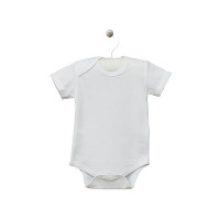 LORITA бодик с короткими рукавами art.282 белый  62 размер