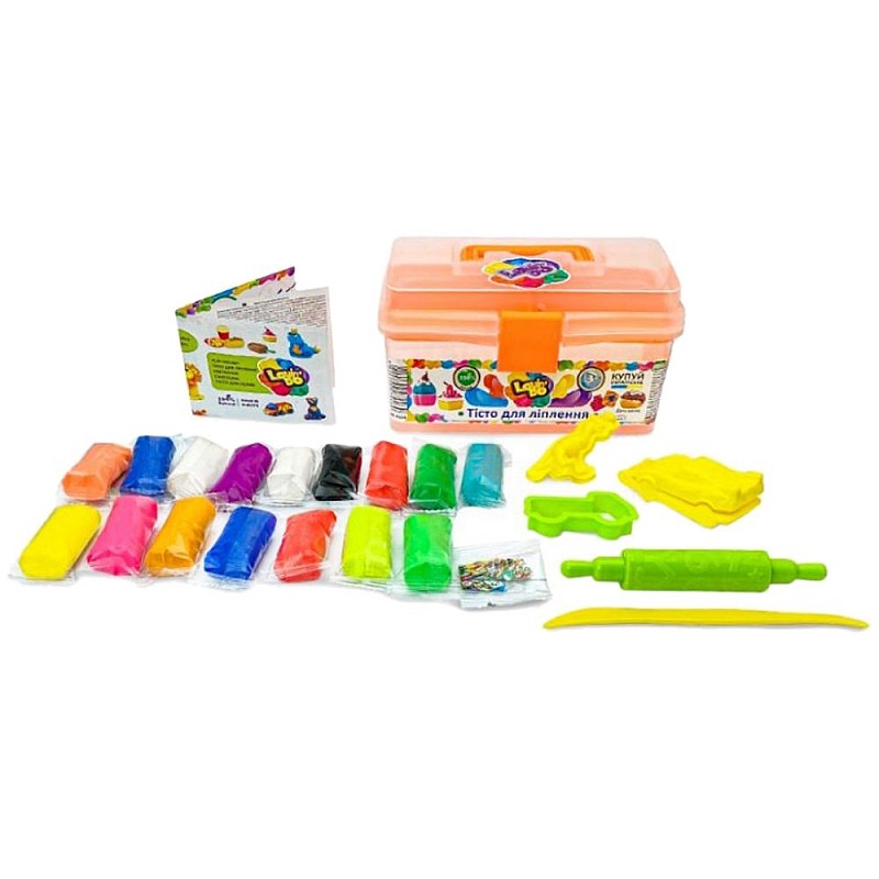 LOVIN'DO Набор для креатива Тесто для лепки Play Dough - Chest box Orange ETC41120