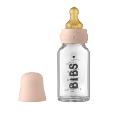 BIBS Детская бутылочка стеклянная 110ml Blush